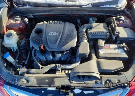 2012 Hyundai Sonata Se из США, поврежденный, VIN 5NPEC4AC1CH365761